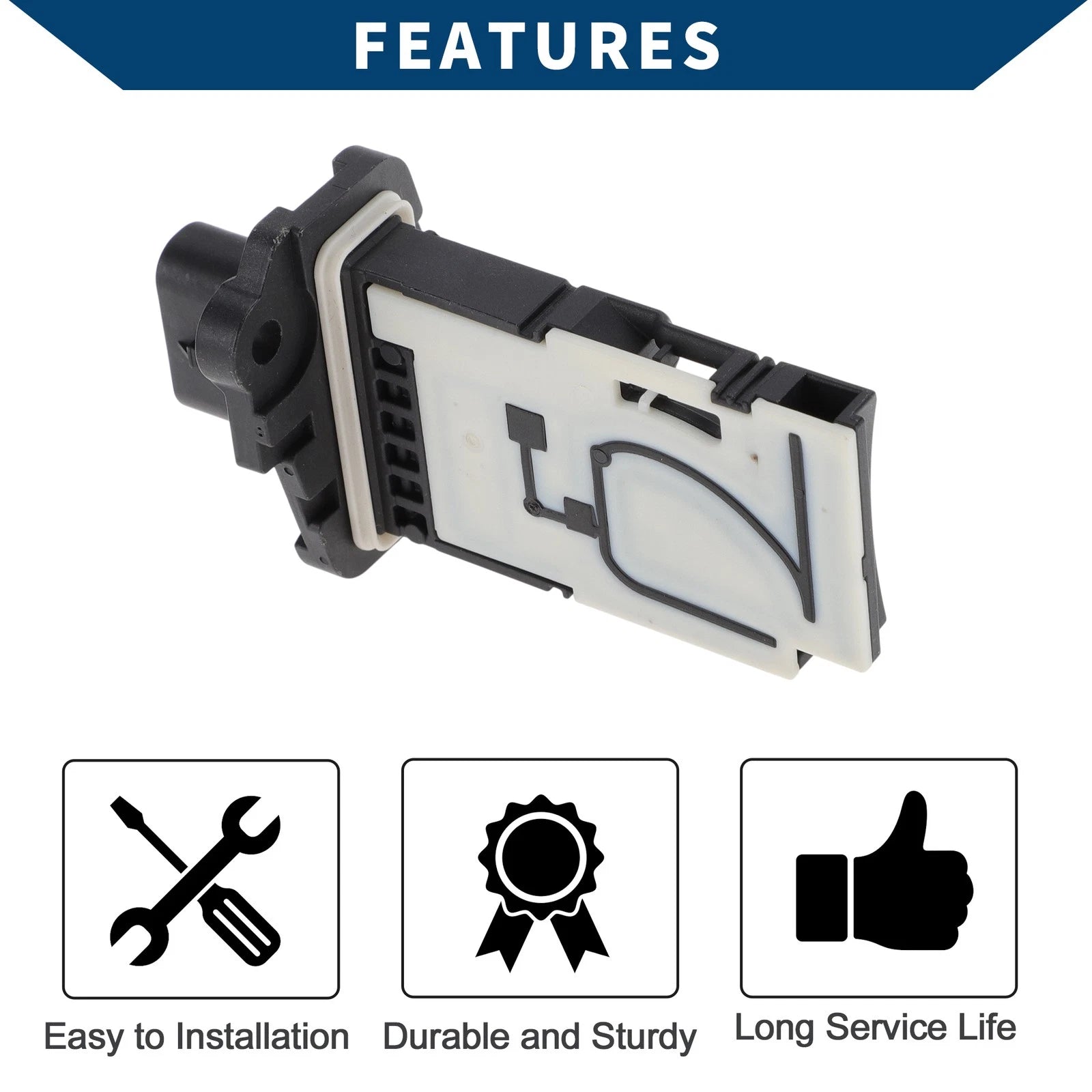 Mass Air Flow Sensor Meter No.GP212B579BA for Ford Focus (2018)