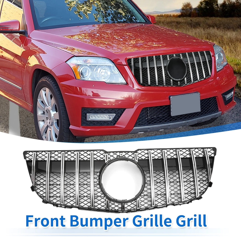 Front Upper Bumper Grille Replacement for Mercedes-Benz GLK300 (2013–2015)