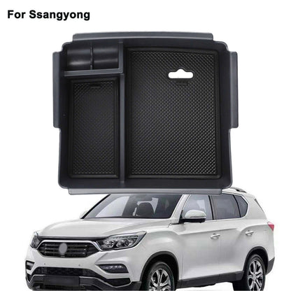 Center Console Storage Box for SsangYong Musso (Left Hand Drive)