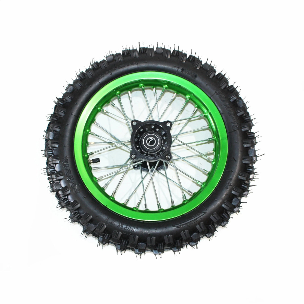 12mm Front + 12 Inch Rear Wheel Rim Tire for PIT PRO Dirt Bike (14")