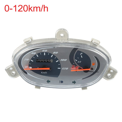 Odometer Speedometer Meter Oil Gauge Cluster for Yamaha Jog (0-120km/h)