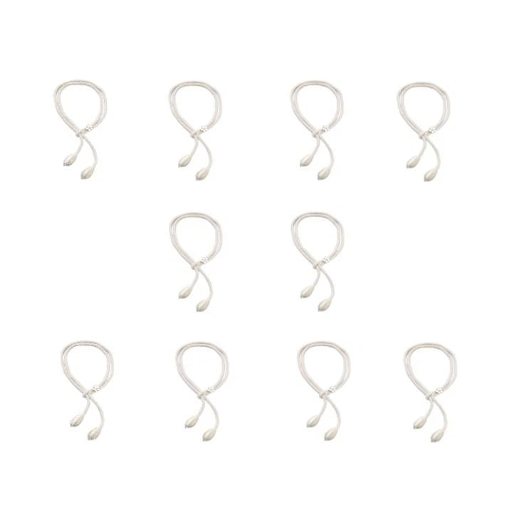 Cotton Blend Adjustable Curtain Holders 48cm for Home Decor