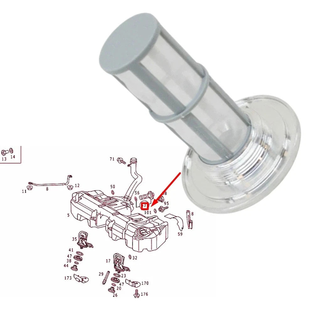 Fuel Strainer Filter for C208 (Compatible)