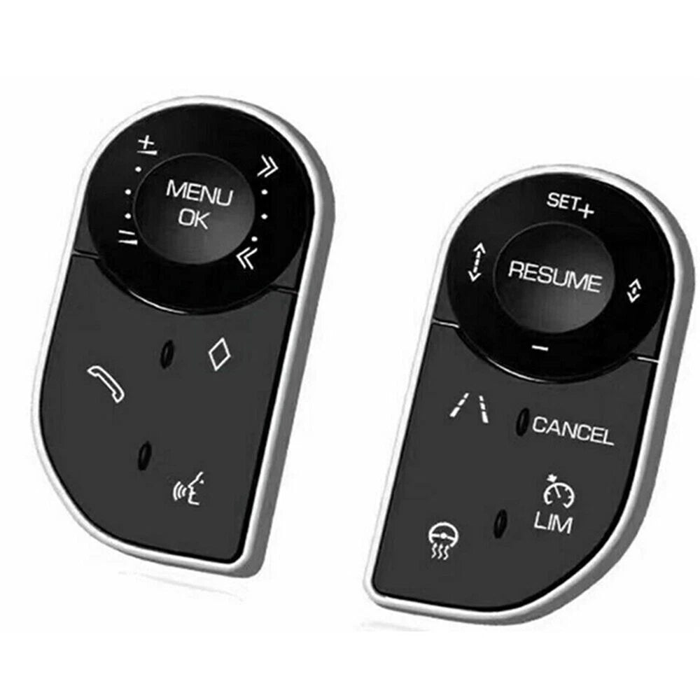 2x Steering Wheel Control Button Switch Set For Land Range Rover L405 2014-2017