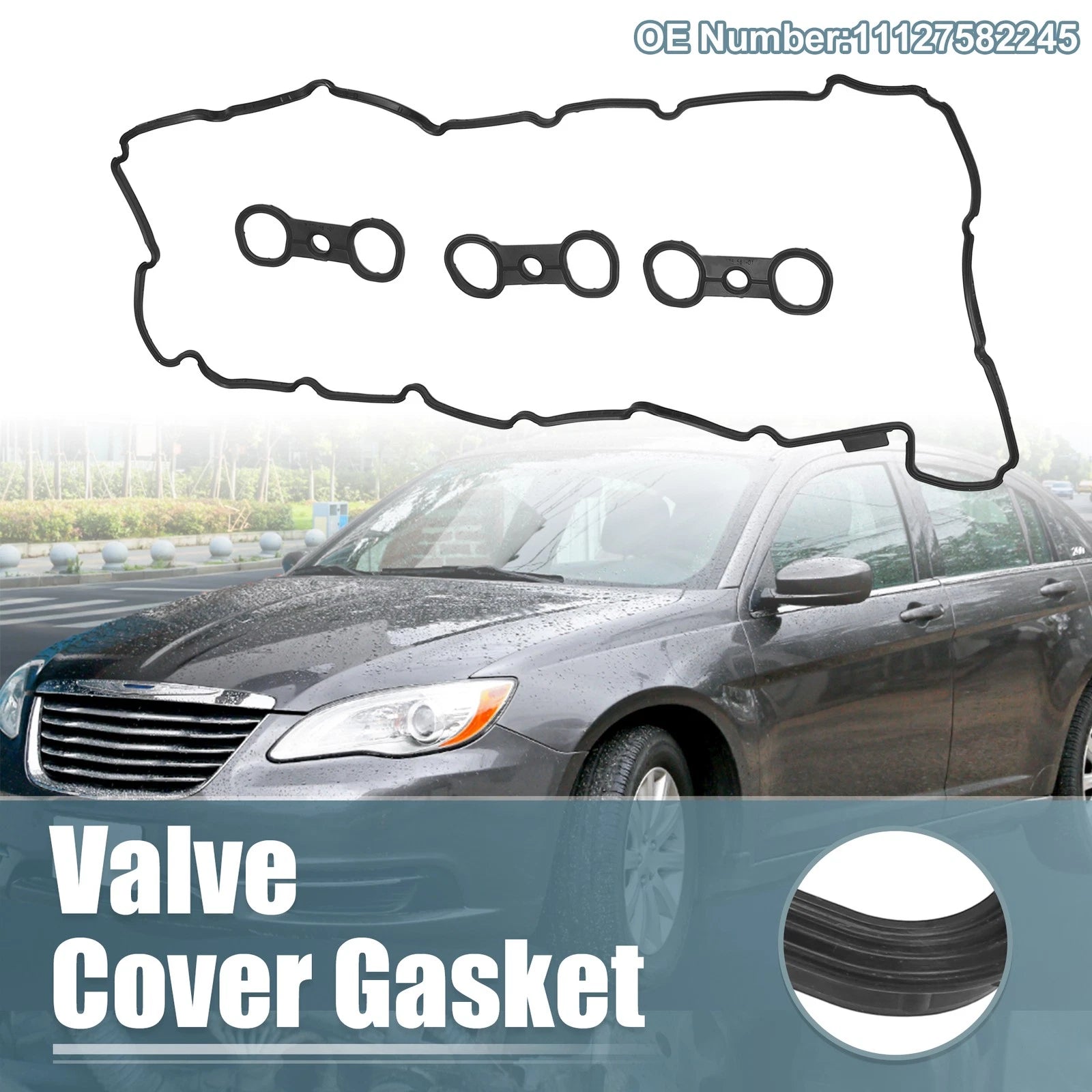 Valve Cover Gasket Set Replacement for BMW 740iL (1996–1998)
