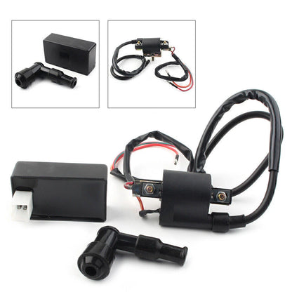 DC 4-Pin CDI Box Ignition Coil for ATV Dirt Pit Bike Go Kart (50-300cc)