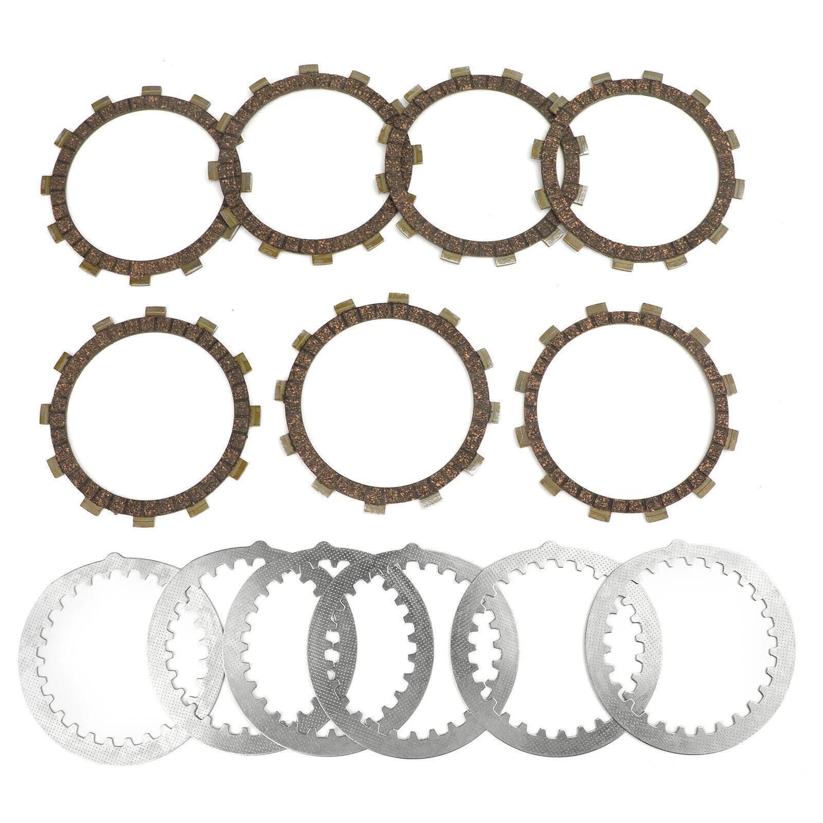 Clutch Kit Steel & Friction Plates for Yamaha XJ400D XJ400 (1981) 4H7-16321-02