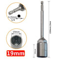Socket Wrench Extension Sleeve 150mm Chrome Vanadium Steel