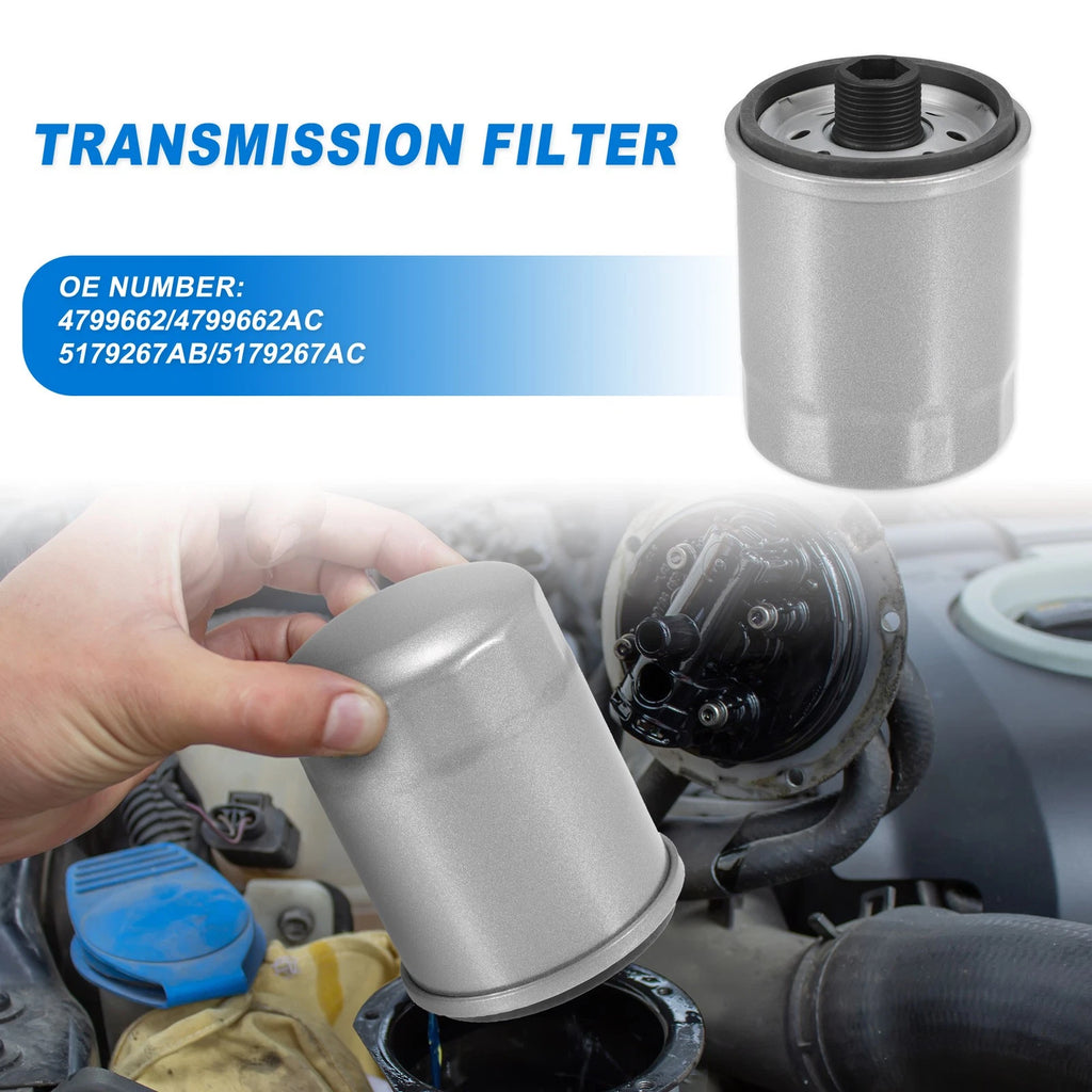 Automatic Transmission Filter Oil Cooler Filter for Dodge 45RFE (2006–2018)