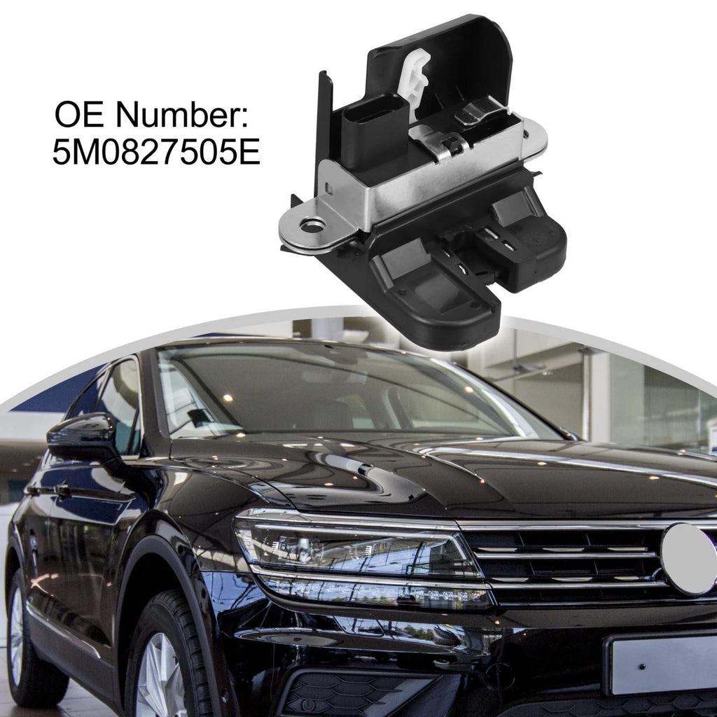 Trunk Latch Tailgate Lock Rear Replacement for Volkswagen Tiguan (2009–2017)