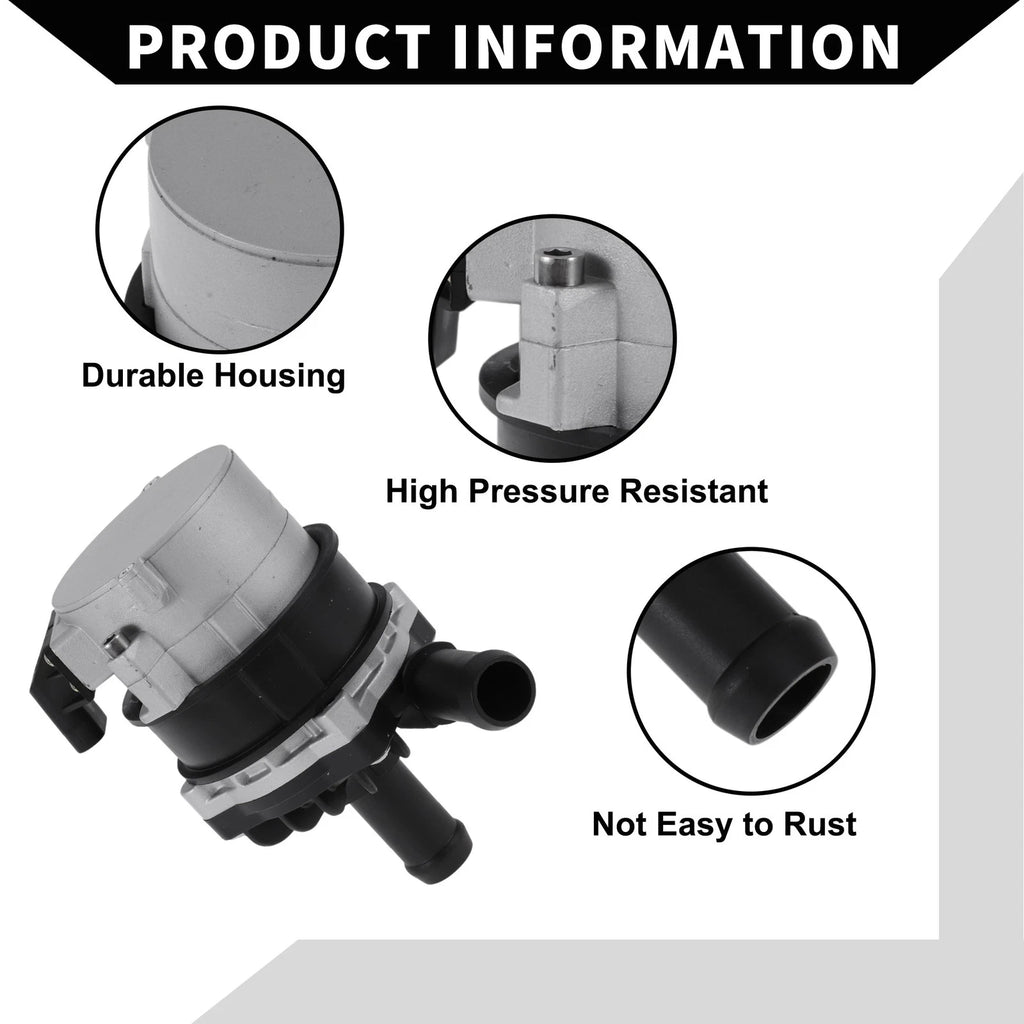 Auxiliary Cooling Water Pump Replacement for Mercedes-Benz W218 (2012–2018)