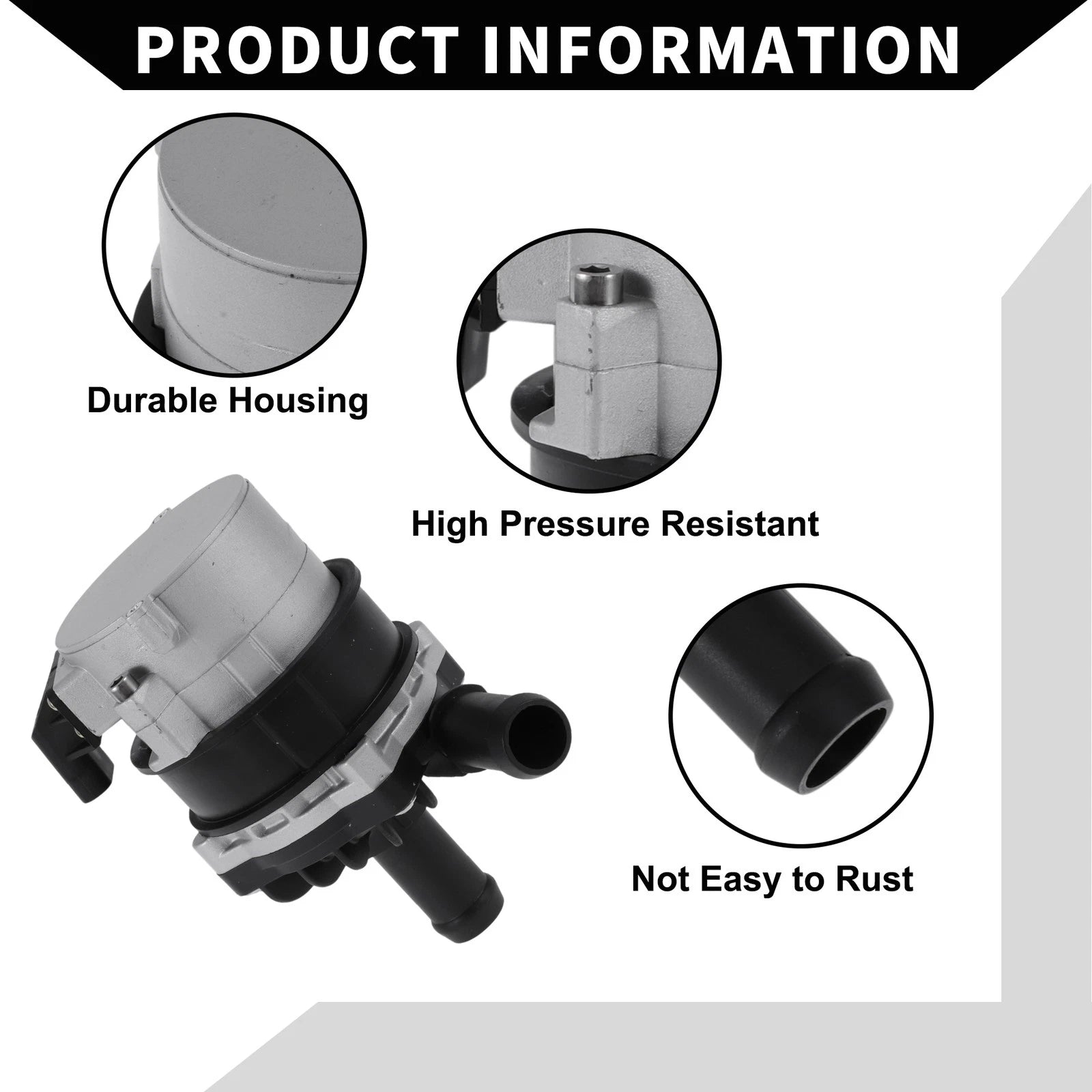 Auxiliary Cooling Water Pump Replacement for Mercedes-Benz W218 (2012–2018)