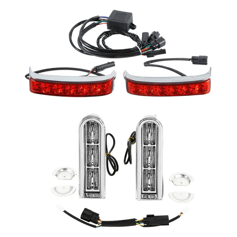 LED Insert Light Brake Turn Lights for Harley Electra Glide (2014–2024)