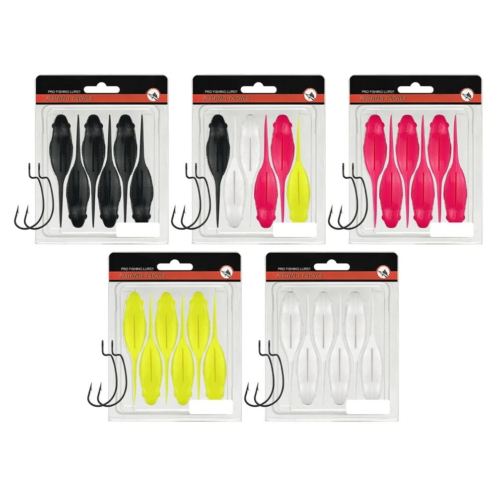 6pcs Tadpole Swimbait Set for Fishing