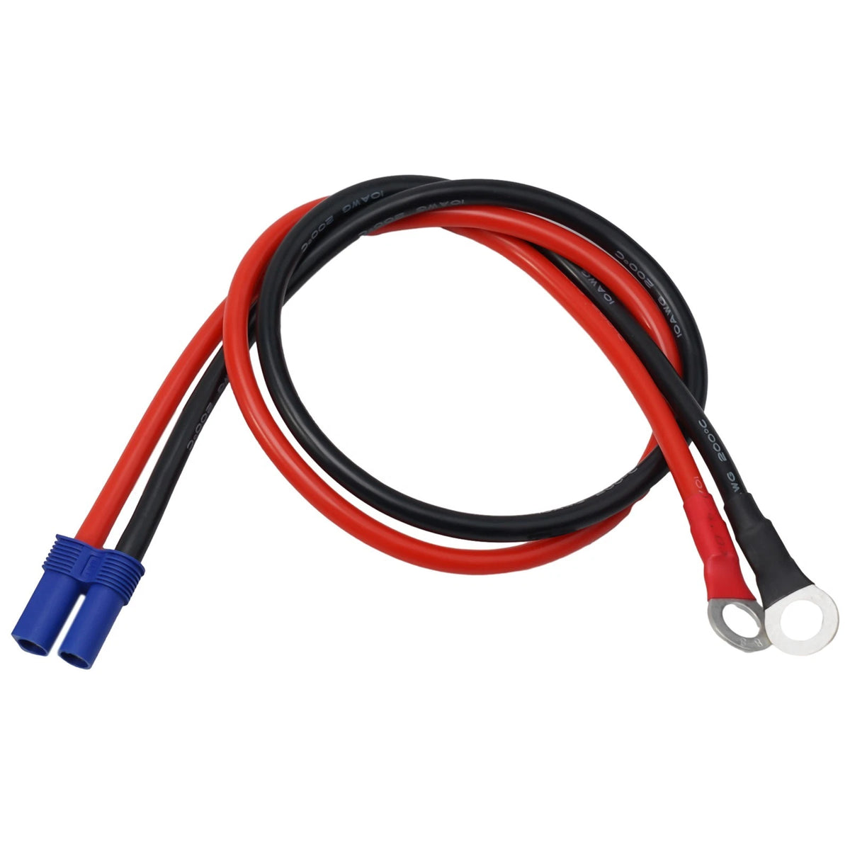 2X RC ESC Charger Cable 12-24V 5.31mm2 for Car Battery Jump Starter