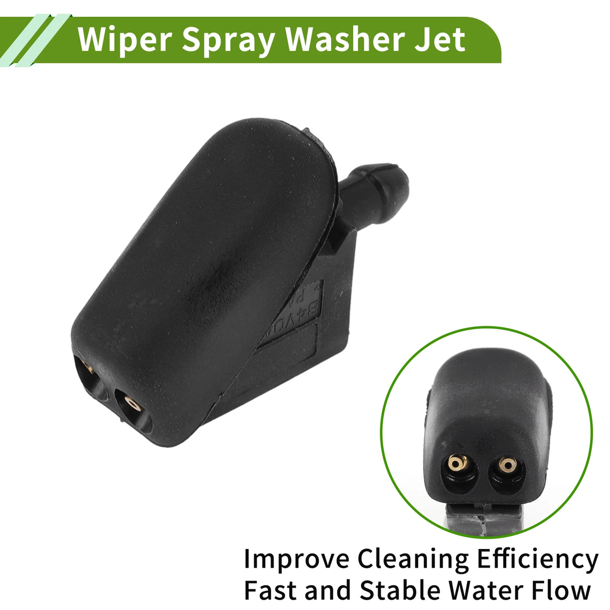 Set of 1 Windshield Washer Nozzle with Hose Connector for Mini (No.61667146377)