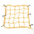 6 Hook Luggage Net Yellow Auto Bike Motorcycle Cargo Package for Universal Use