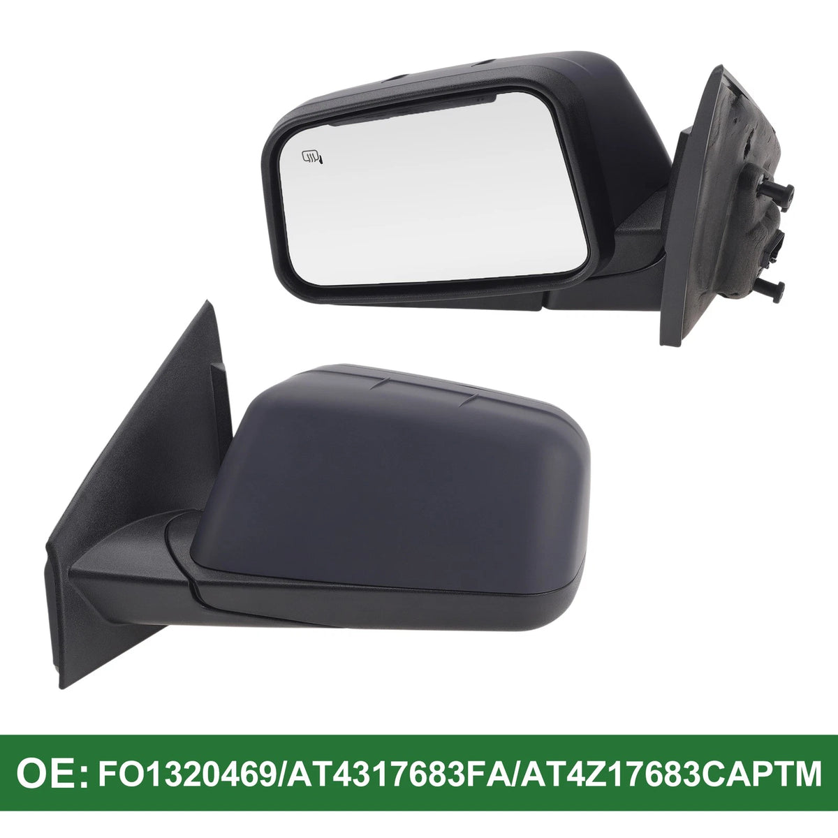 6 Pins Left Passenger Side Door Mirror for Ford Edge (2008–2010)
