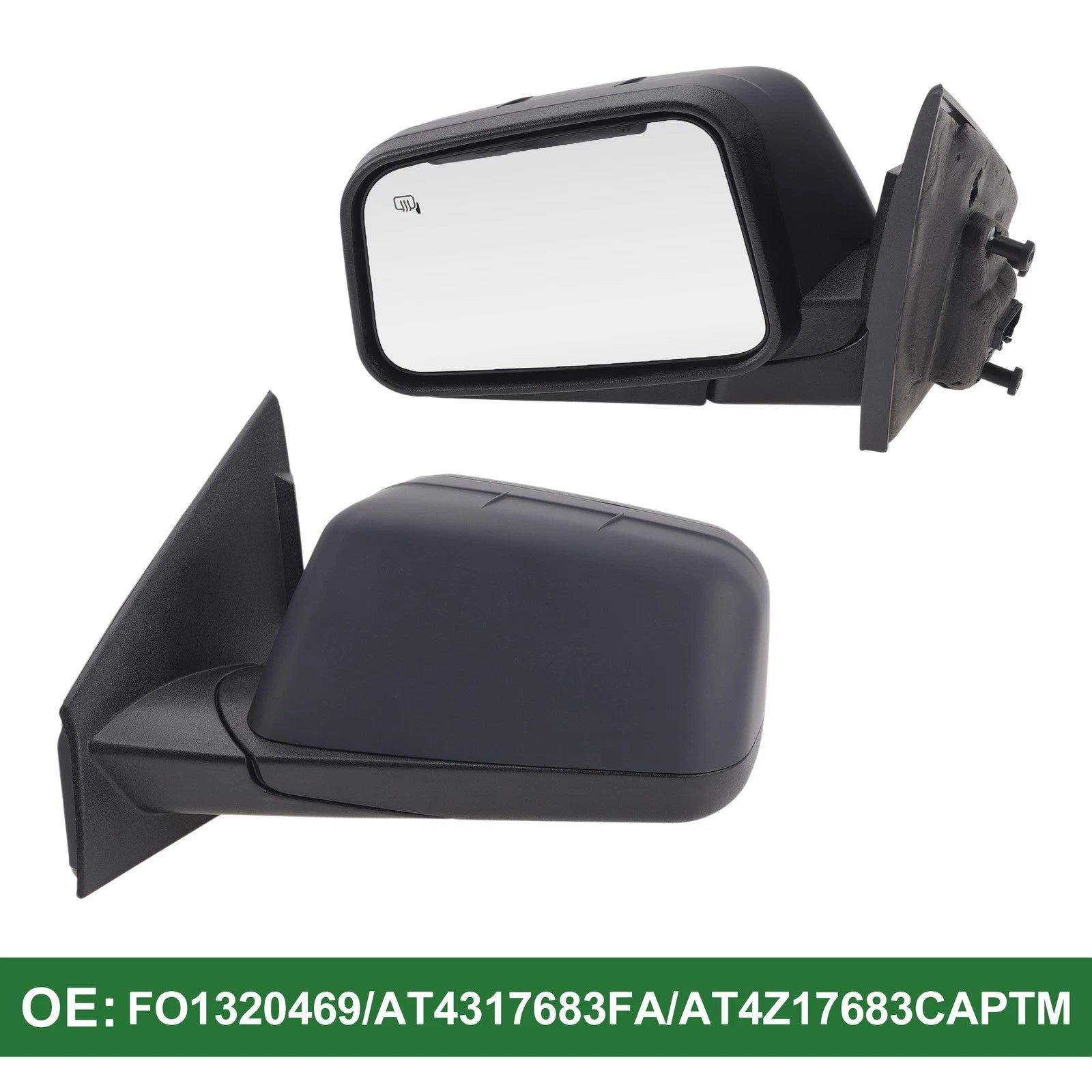 6 Pins Left Passenger Side Door Mirror for Ford Edge (2008–2010)