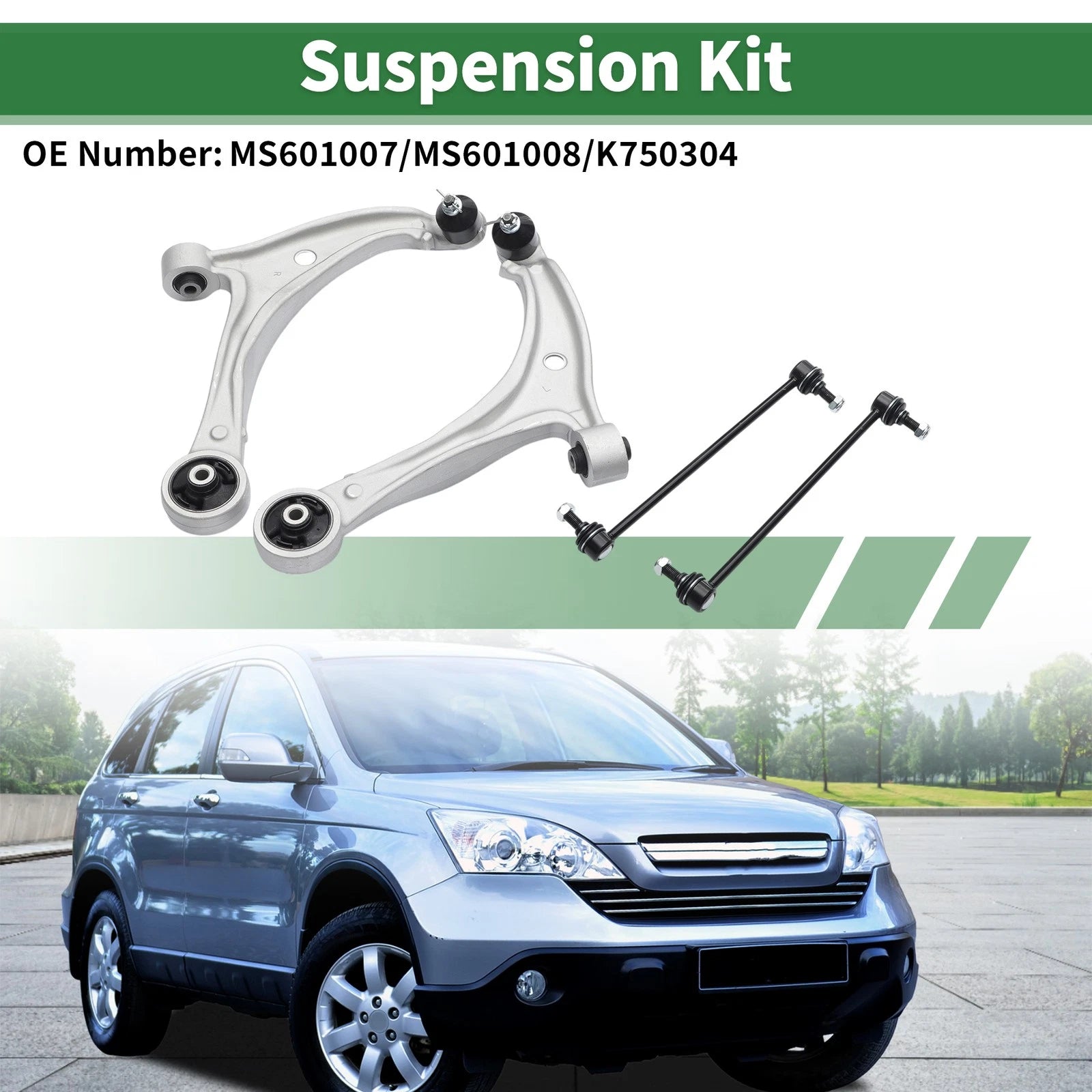 4 Pcs Front Stabilizer Bar Links Replacement for Honda Odyssey (2005–2010)