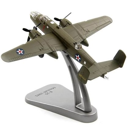 1/144 Scale B-25 Bomber Mitchell Model Aircraft Display