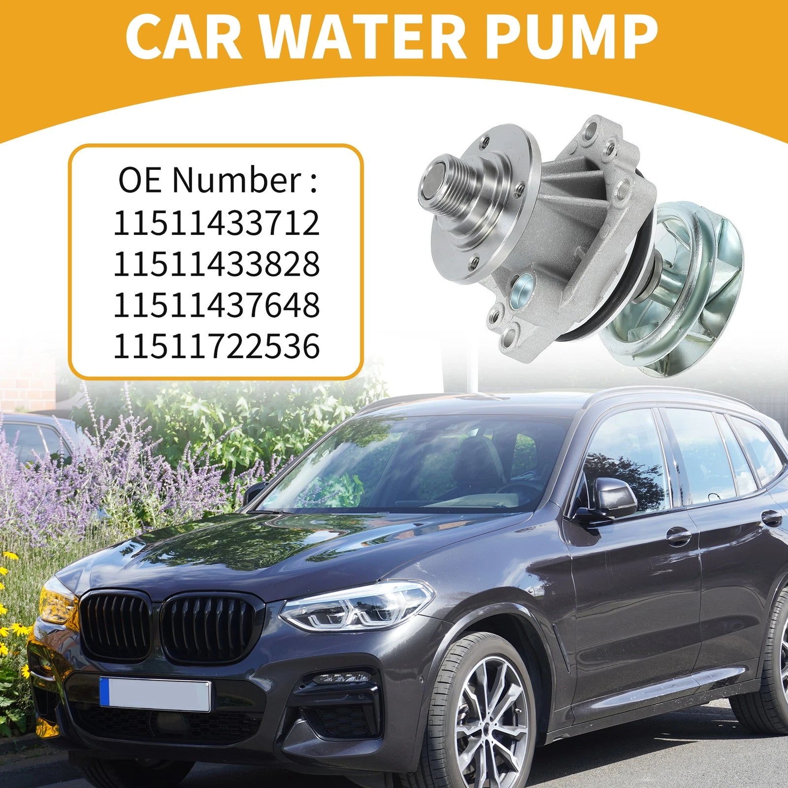 Engine Water Pump Replacement for BMW 320i (1992–2005)