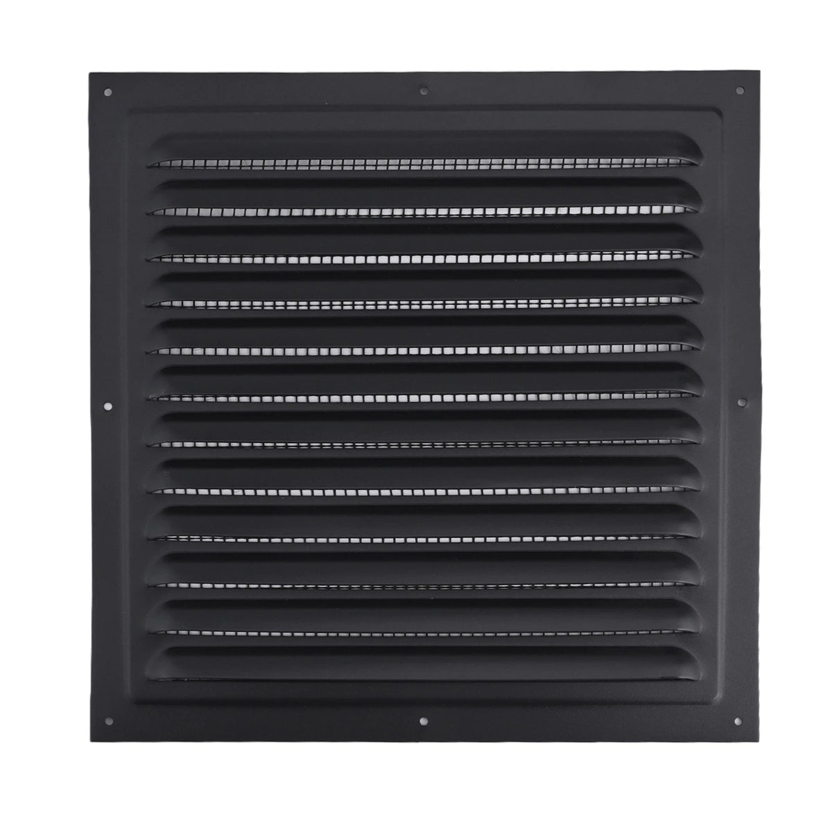 Square Portable Aluminum Louver Vent Grille Cover 250x250mm