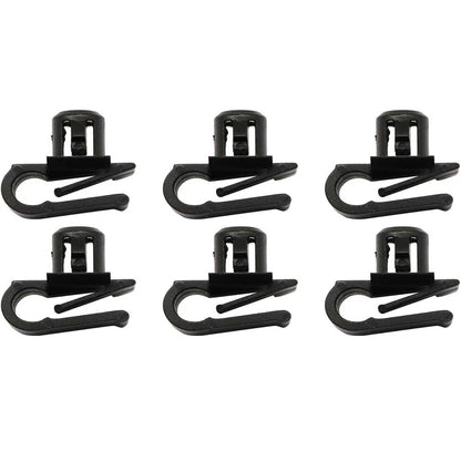 6× Front Bumper Mesh Grille Fastener Clip 0029885181 For Mercedes-Benz C230 C350
