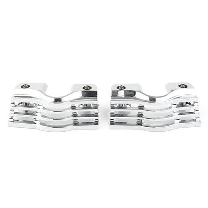 Finned Slotted Head Bolt Spark Plug Covers for Harley Davidson Touring (2014–2023)