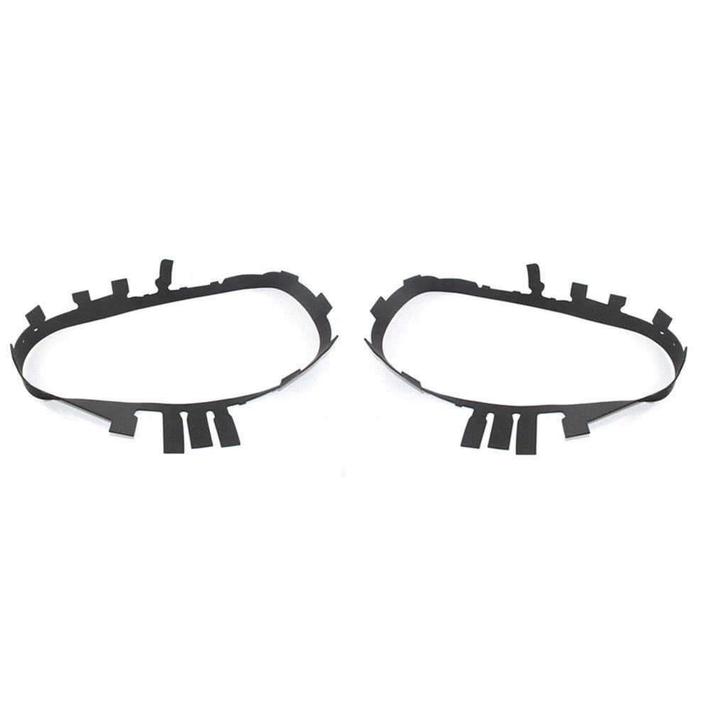 Pair Left & Right Headlight Lens Seal Gasket For Chevrolet Corvette C6 2005-2013