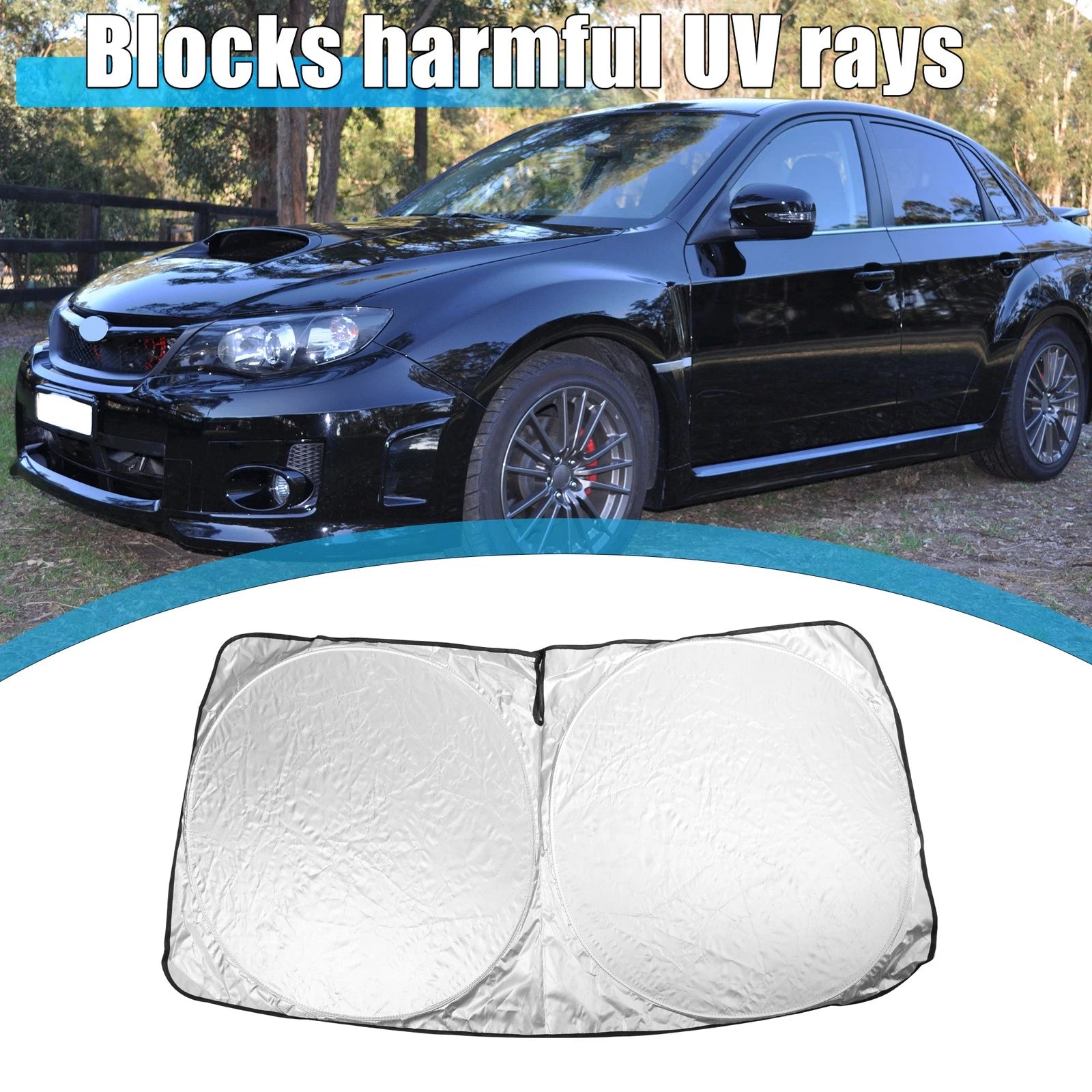 Foldable Windshield Sun Shade for Mercedes-Benz GLE (2016–2019) 148x76cm