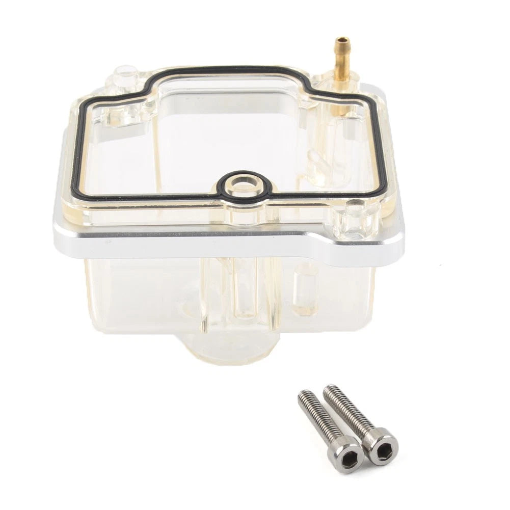 Transparent Carburetor Bottom Float Bowl for I/II/III Carb