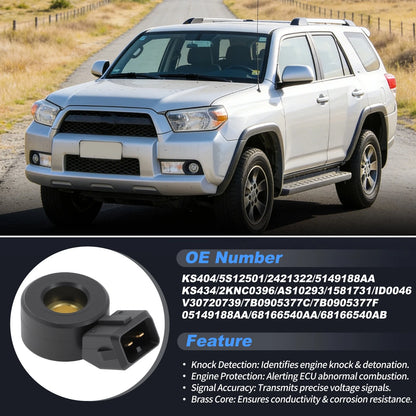 2-Pin Ignition Knock Detonation Sensor for Dodge Avenger Challenger (2008–2014) 68166540AA