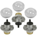 Mower Deck Spindle with Pulley Replacement for John Deere (322–455)