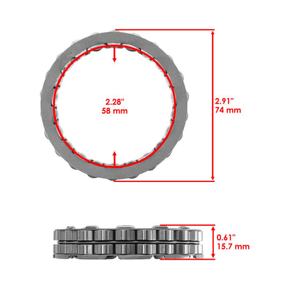 Starter Clutch One Way Bearing Sprag Replacement for Honda VT750C (1983)