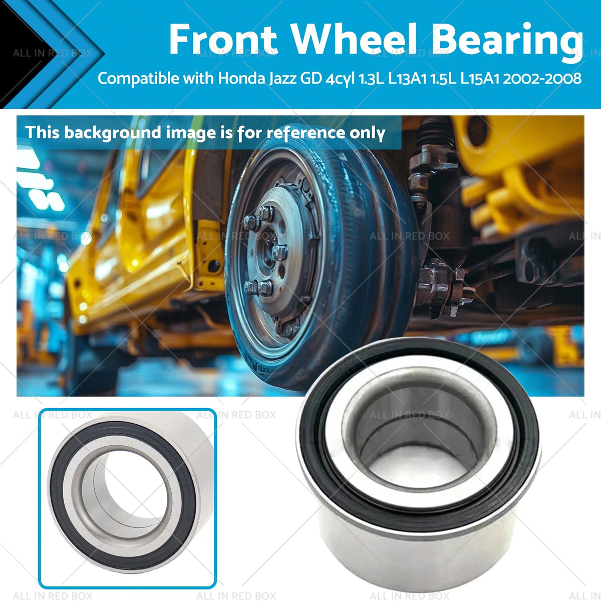 Front Wheel Bearing for Honda Jazz GD (2002–2008)