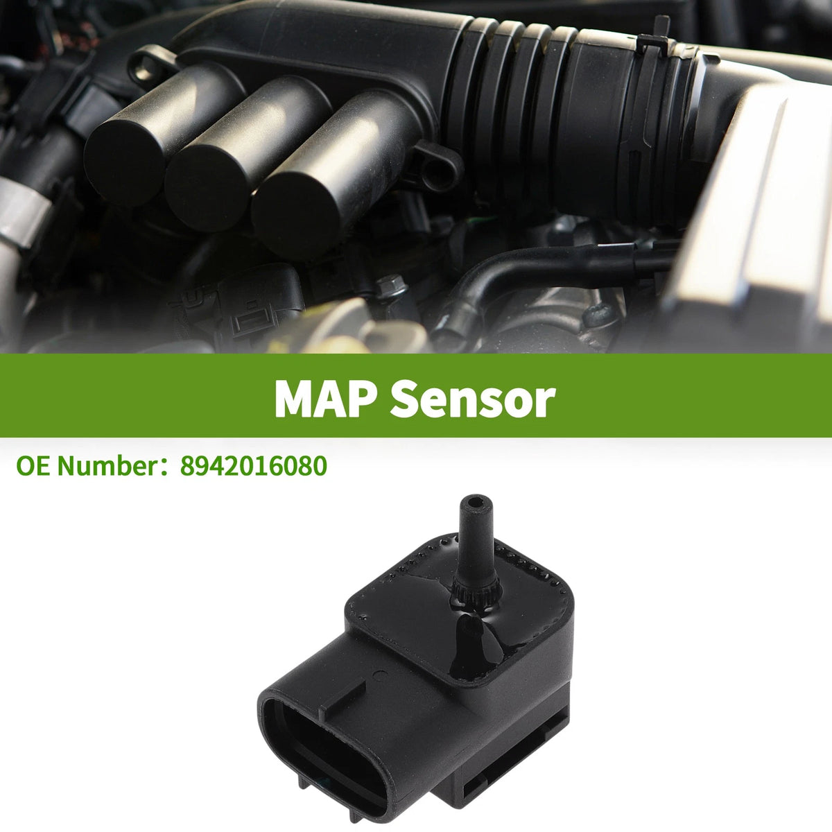 Manifold Absolute Pressure MAP Sensor Replacement for Toyota Tercel (1996–2003)