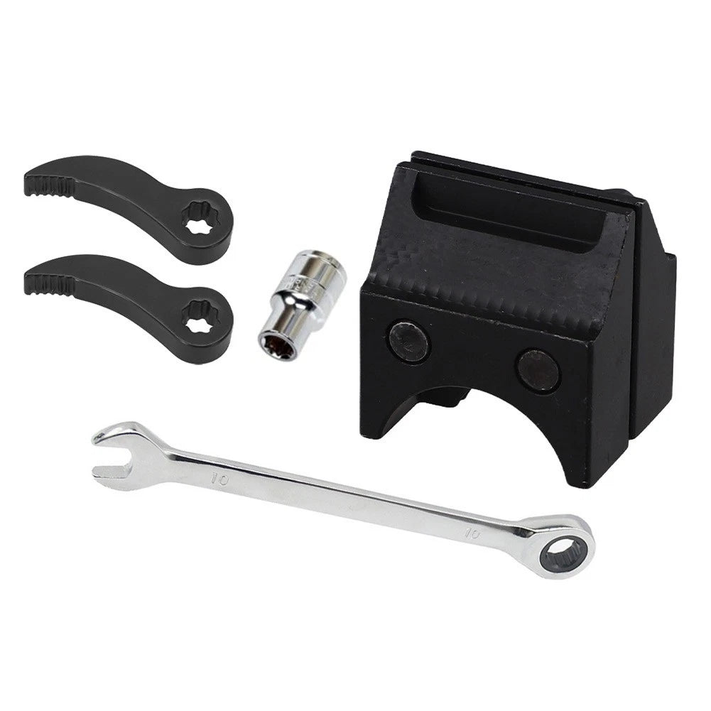 Ratcheting Strut Separator Tool Set with Wrench and 10mm 12mm Openings
