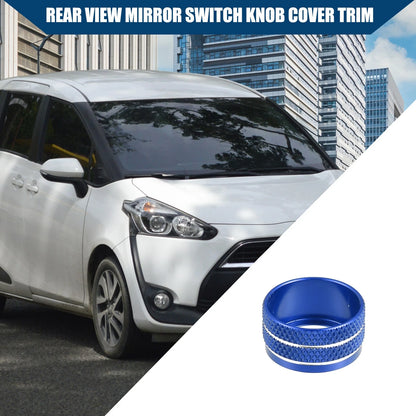 Rear View Mirror Switch Knob Cover for Toyota Sienta (2015–2023) Blue