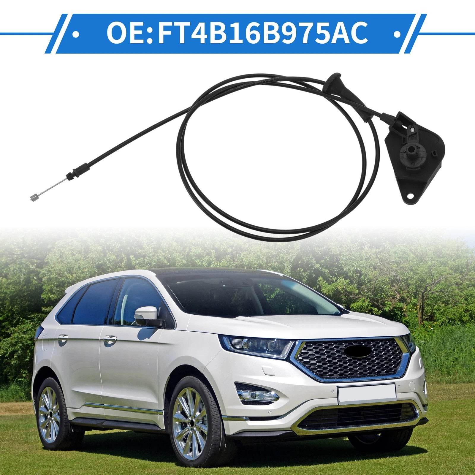 Hood Latch Cable Replacement for Ford Edge (2015–2024)