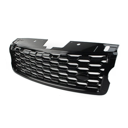 Front Center Radiator Upper Grille Glossy Black for Range Rover Vogue (2013–2017)
