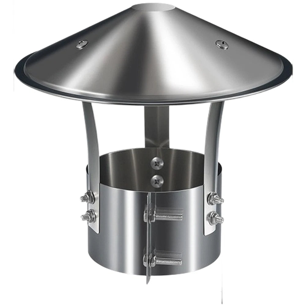 Chimney Rain Cap for Outdoor Use - Stainless Steel Weatherproof