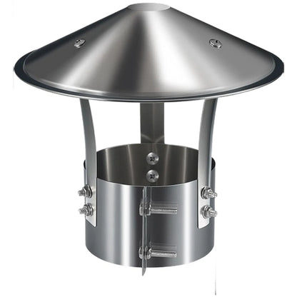 Chimney Rain Cap for Outdoor Use - Stainless Steel Weatherproof