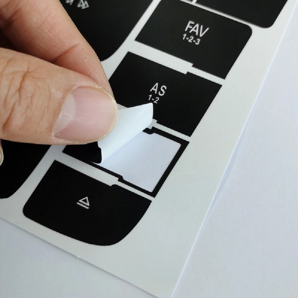 Radio Audio Button Repair Decal Sticker for Buick Verano/Encore (2012–2015)