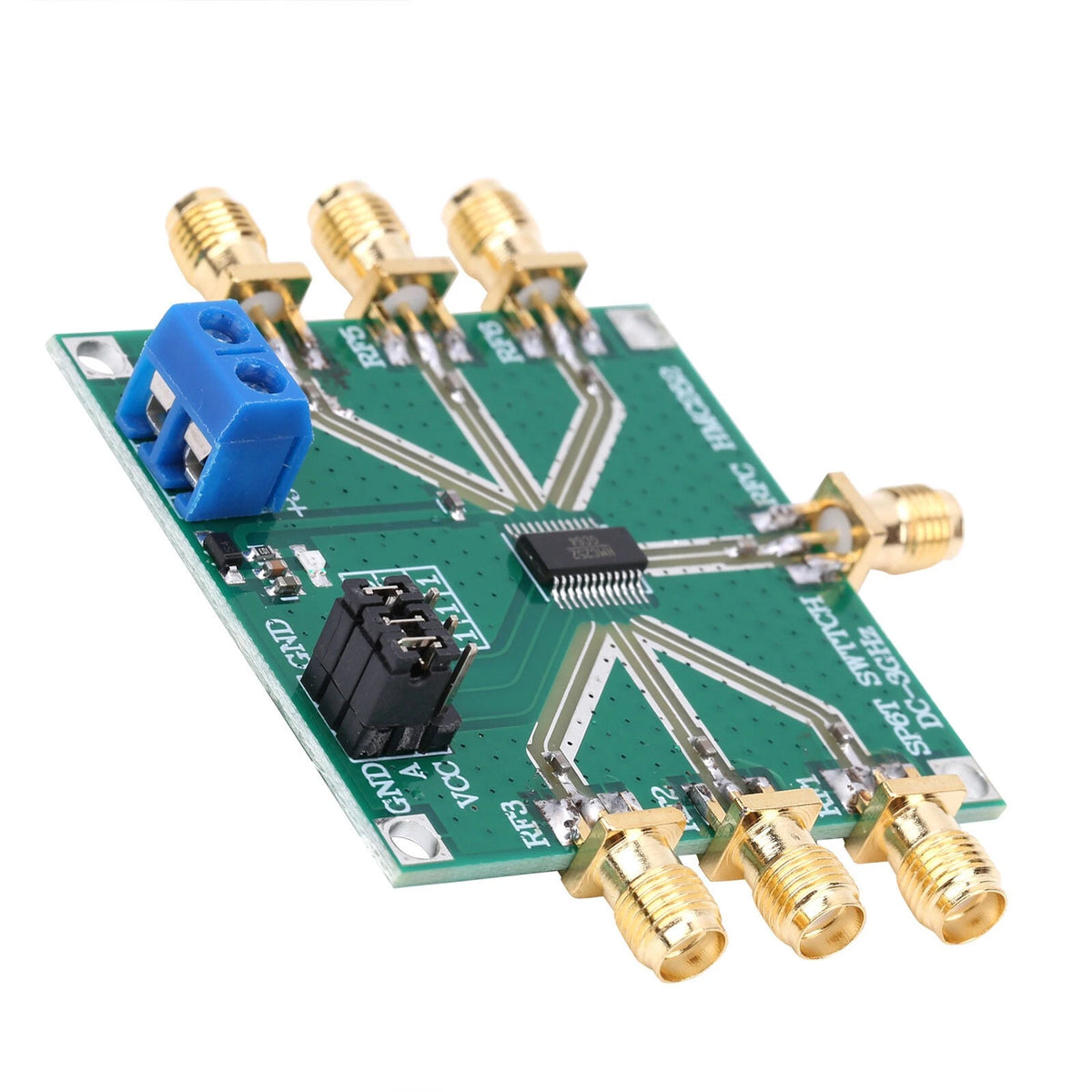 HMC252 RF Switch Module for (Non-Reflective, Single-Pole 6 Throw)