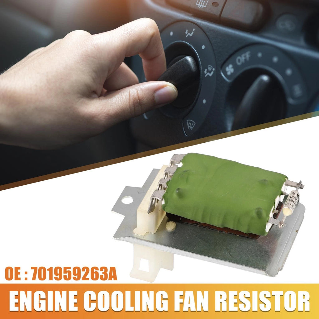 HVAC Blower Motor Resistor Replacement for Volkswagen Jetta Golf (1993–1999)