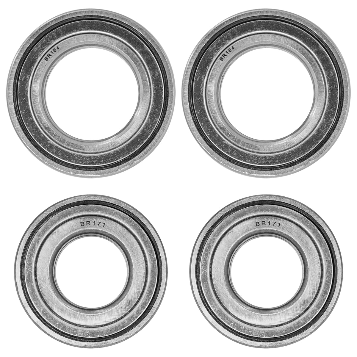 Front Rear Knuckle Bearings Replacement for Honda Foreman Rubicon 500 (2015–2017)