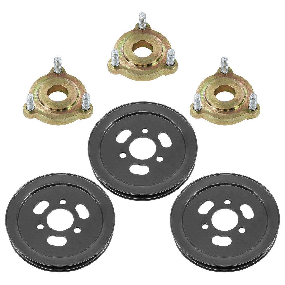Deck Spindle Pulley and Hub with Studs for Toro Z Master 7000 (2007–2014)