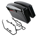 Hard Saddlebags & Conversion Brackets for Harley Dyna Fat Bob Super Glide (2008–2017)