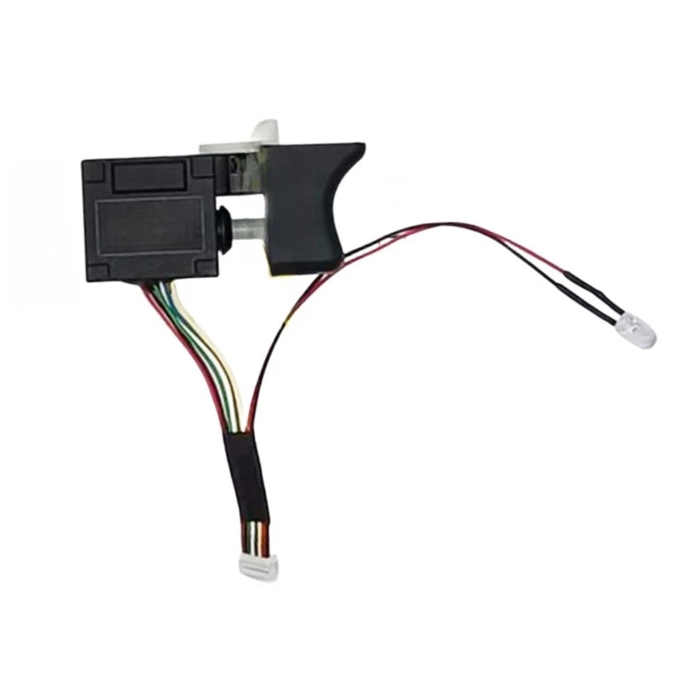 8-Wire Light-Integrated Switch for Brushless Drills & Power Tools (16.8V-21V)